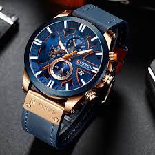 Reloj Curren 8346 Hombre Pulso Cuero